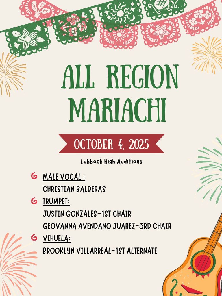 Banner, fireworks and guitar