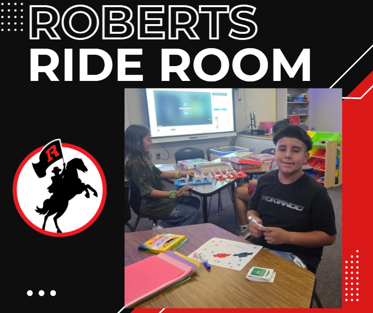 students utilizing the Ride Room for Positive Behavior