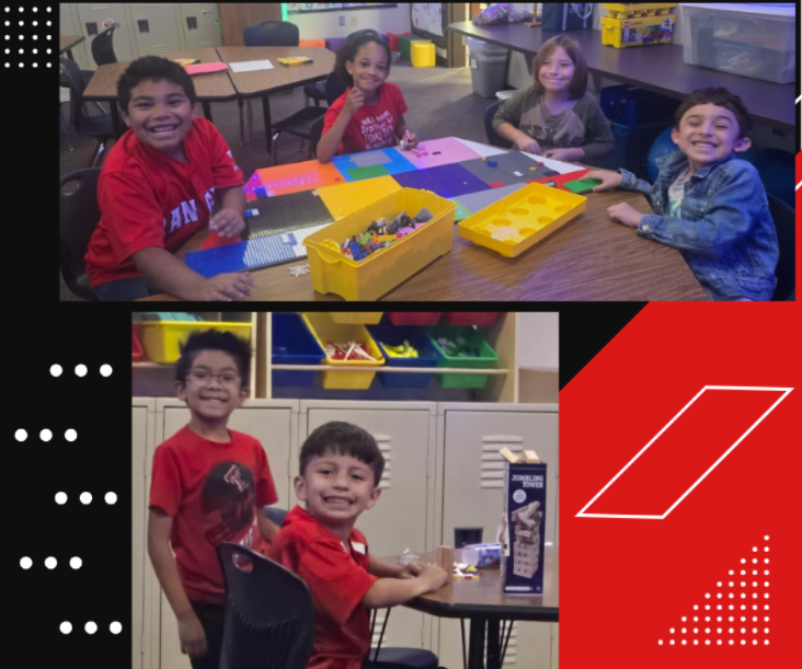 students utilizing the Ride Room for Positive Behavior