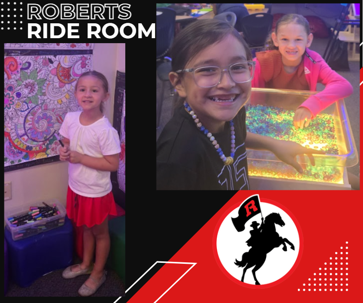 students utilizing the Ride Room for Positive Behavior