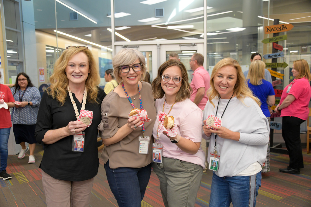 staff with ice cream