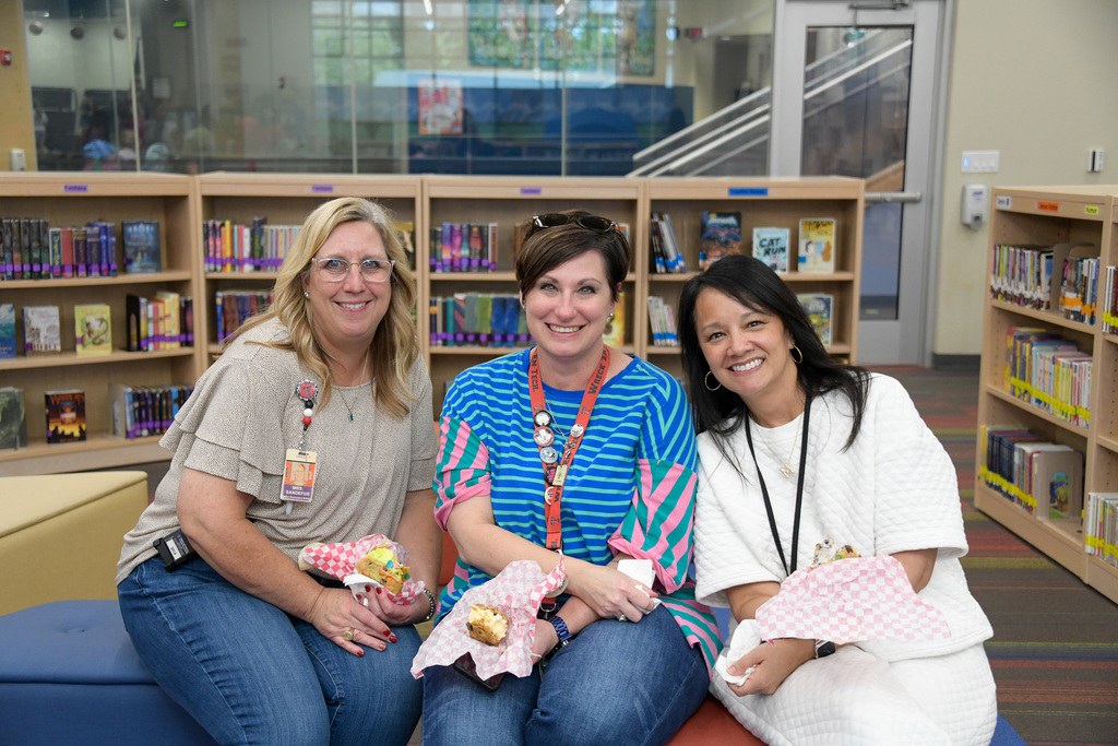 staff with ice cream