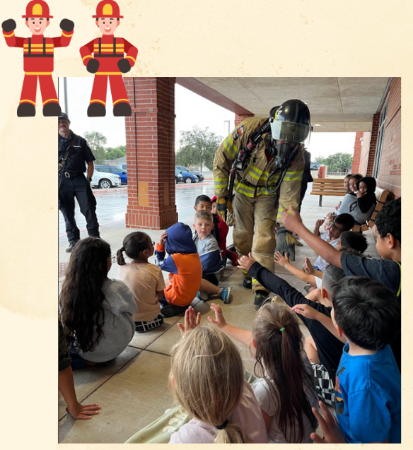 1st grade fire truck visit