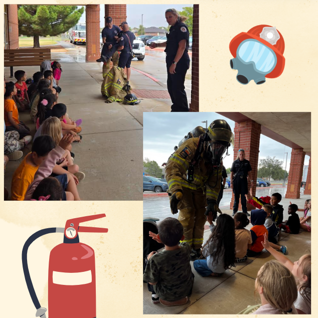 1st grade fire truck visit