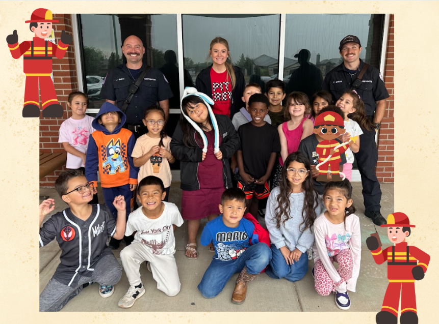 1st grade fire truck visit
