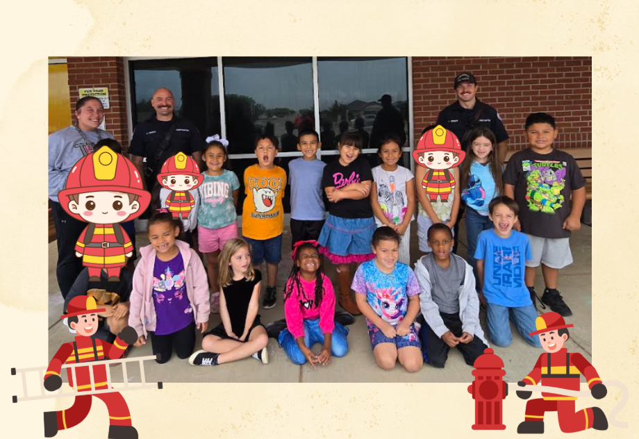 1st grade fire truck visit