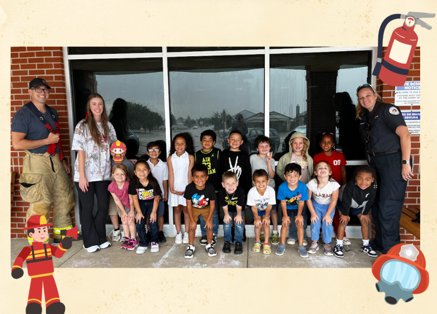 1st grade fire truck visit