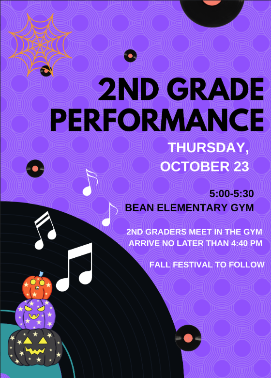 2nd grade performance information