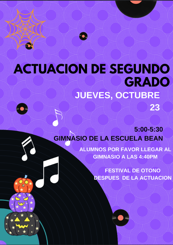 información para la actuación de segundo grado