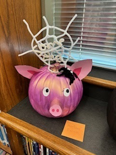 Charlotte's web pumpkin