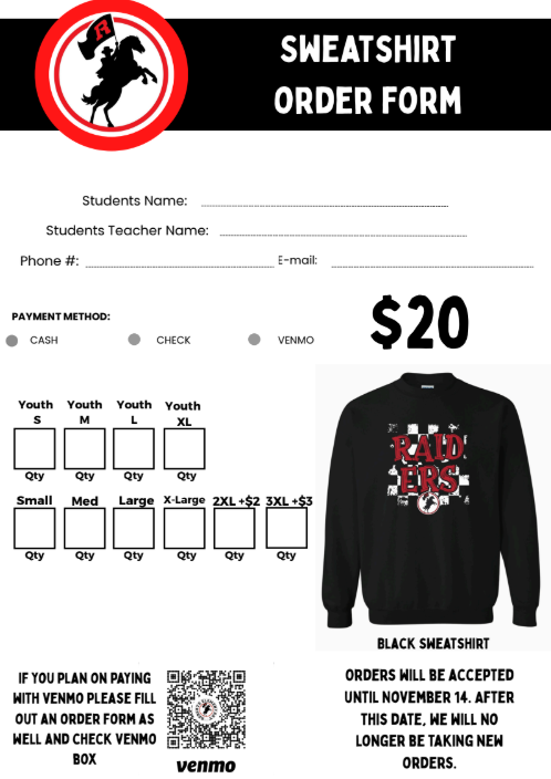 PTA Sweatshirt Sale