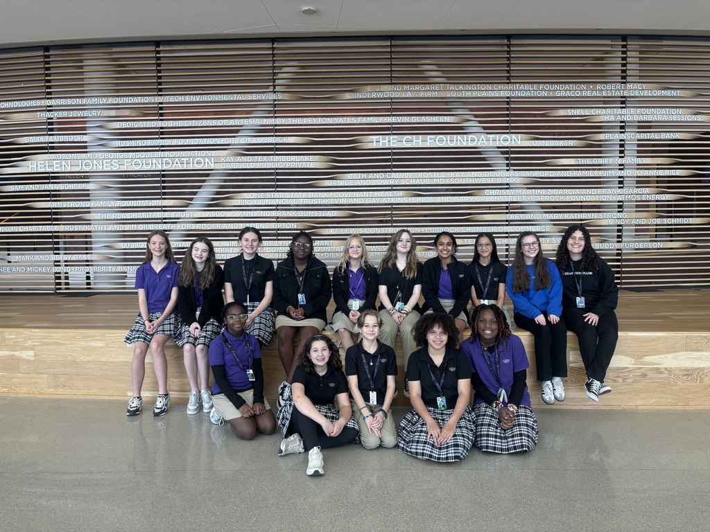 Theatre alive pictures in Buddy Holly Hall with our middle school theatre students and high school leaders