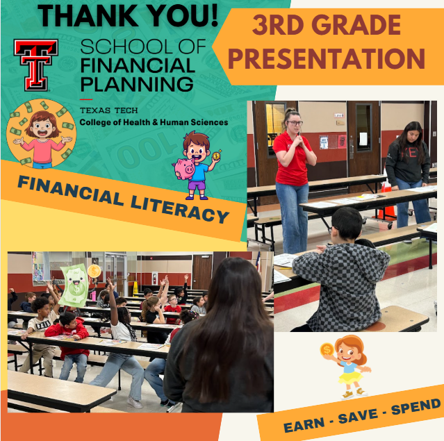 3rd grade financial literacy with TTU