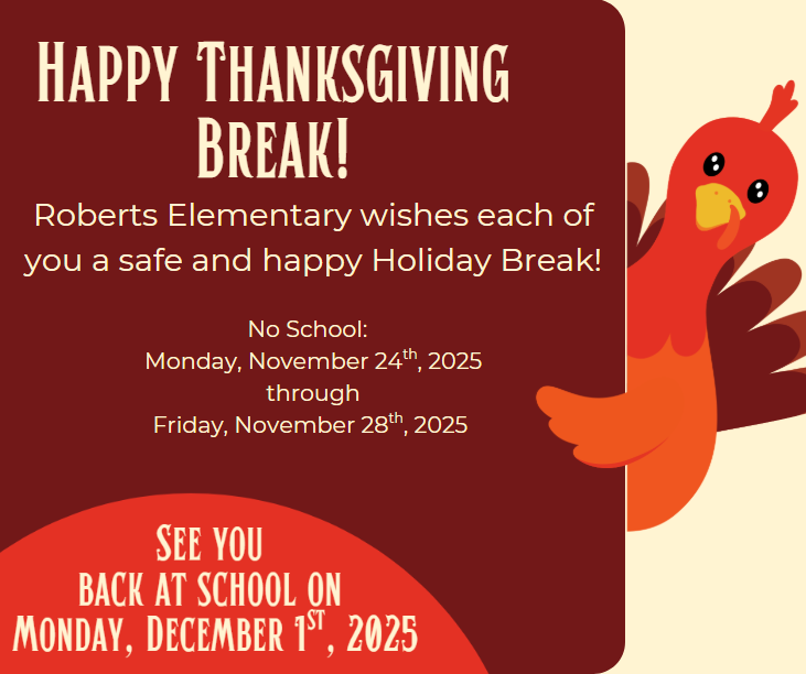Thanksgiving Break reminder