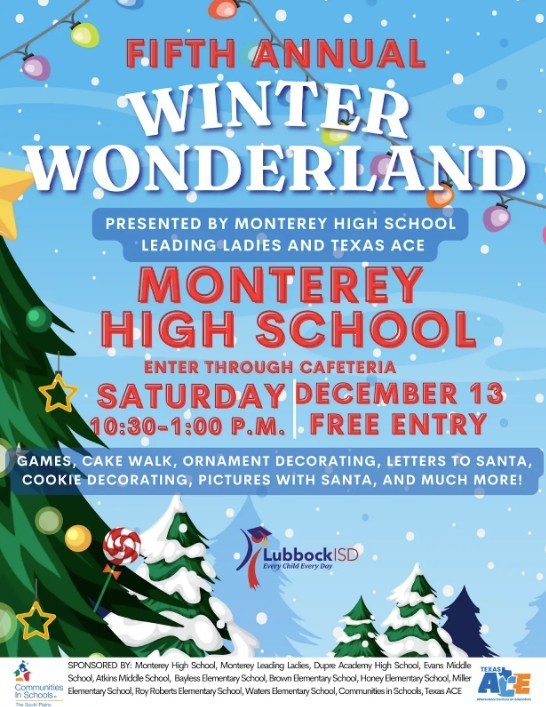 Winter Wonderland flyer