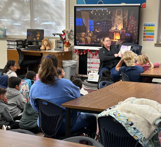 Bonding with Books Lubbock Public Library visit