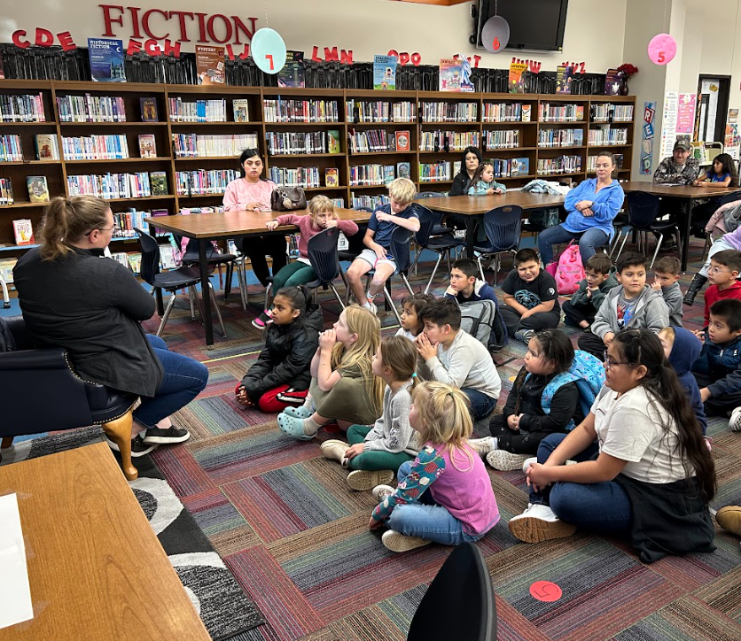 Bonding with Books Lubbock Public Library visit