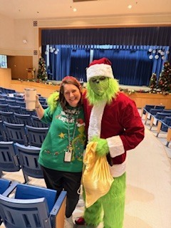 Mrs. Gonzalez and Grinch 