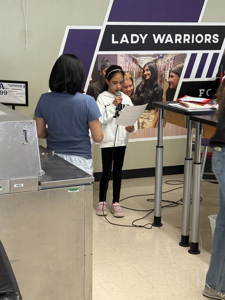 5th grade workshop by Student Council