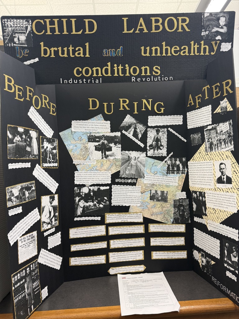 Texas History Day Contest and project boards