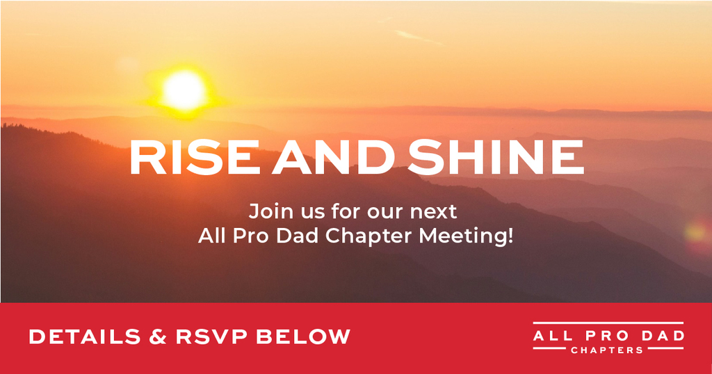 all pro dad invite rise and shine 