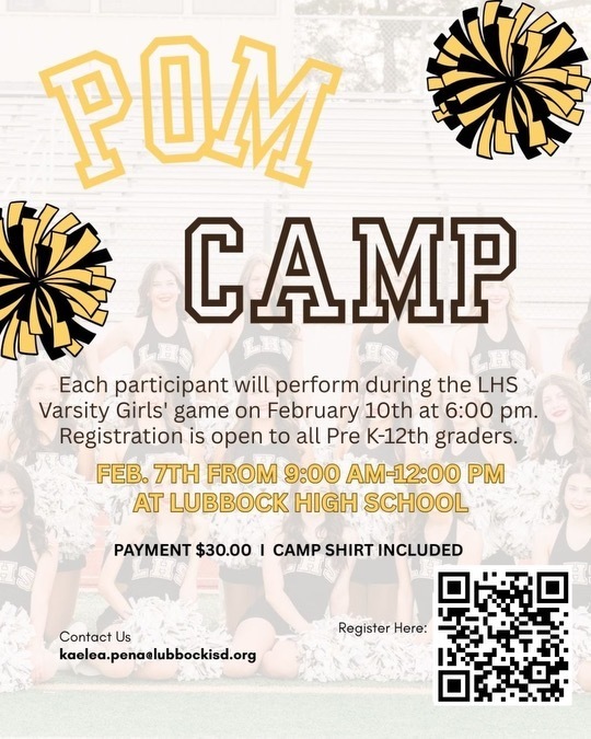 Do you want to join POM as LHS? Join the POM Camp using the QR code.