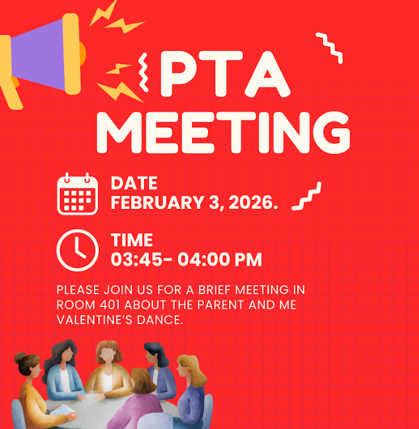 PTA Meeting flyer