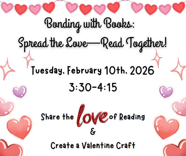 Bonding with Books Flyer