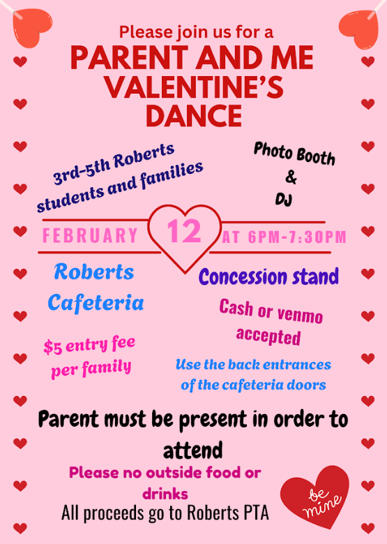 Parent and Me Valentine's Dance