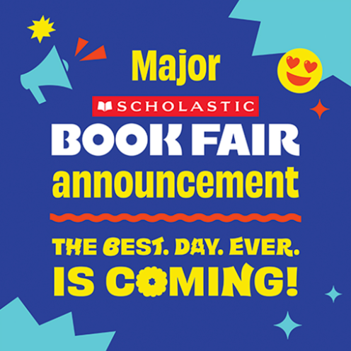 Scholastic Book Fair March 2nd-6th, 2026