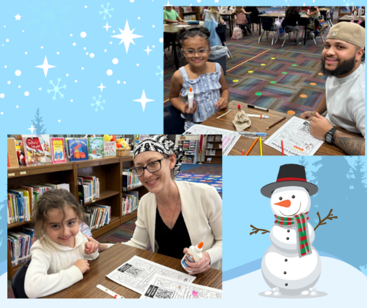 Bonding with Books Snowman Theme