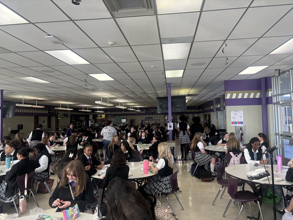 students working on the bingo get-to-know-you project