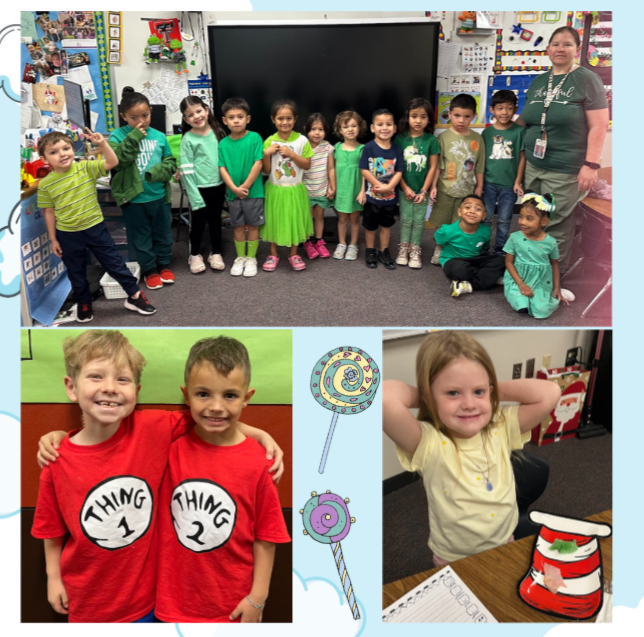 Read Across America Week Dress up Days