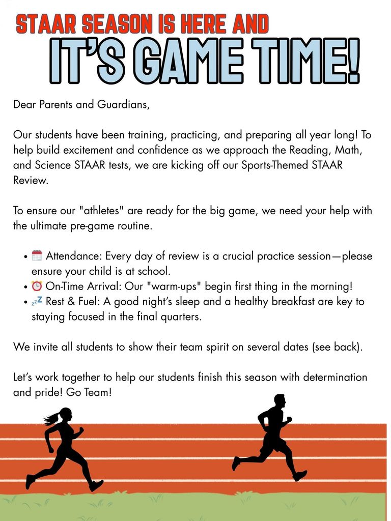 STAAR Review Dress Up days