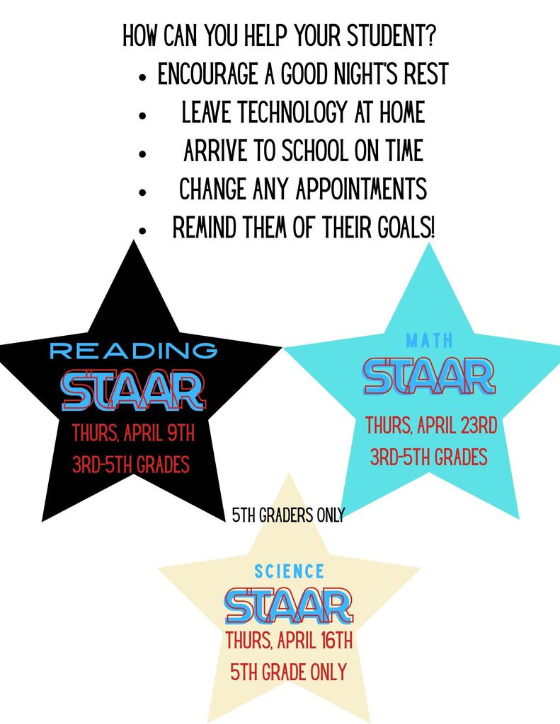 STAAR Save the Dates