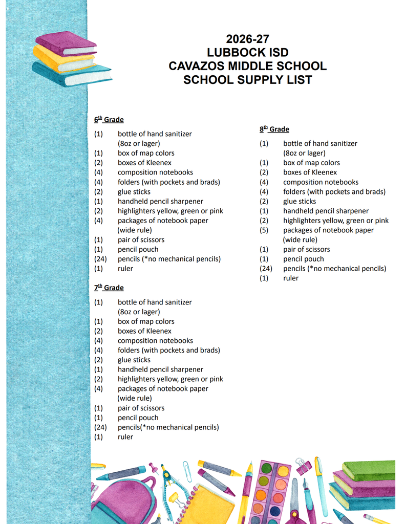 School Supplies