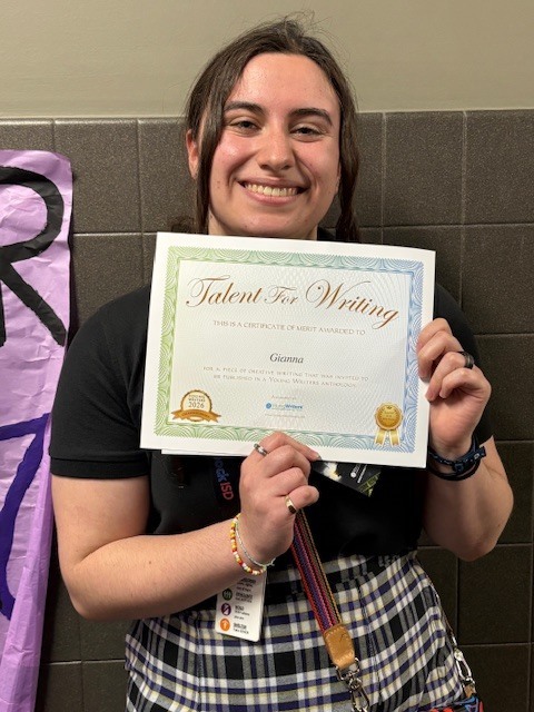 writing warrior with certificate