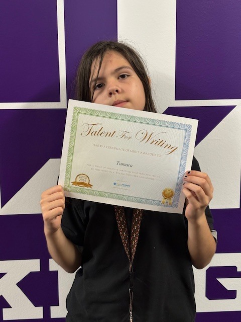 writing warrior with certificate