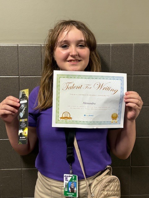 writing warrior with certificate