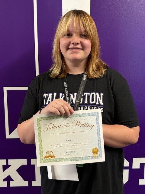 writing warrior with certificate