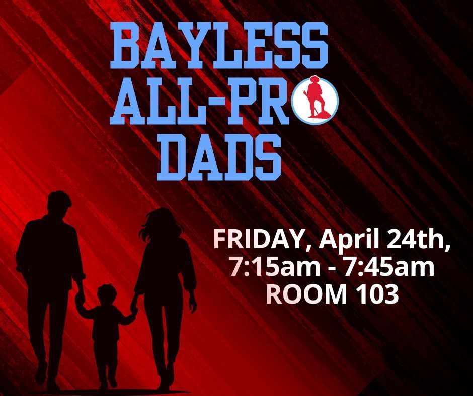 All-Pro Dads Meeting April 24th at 7:15am