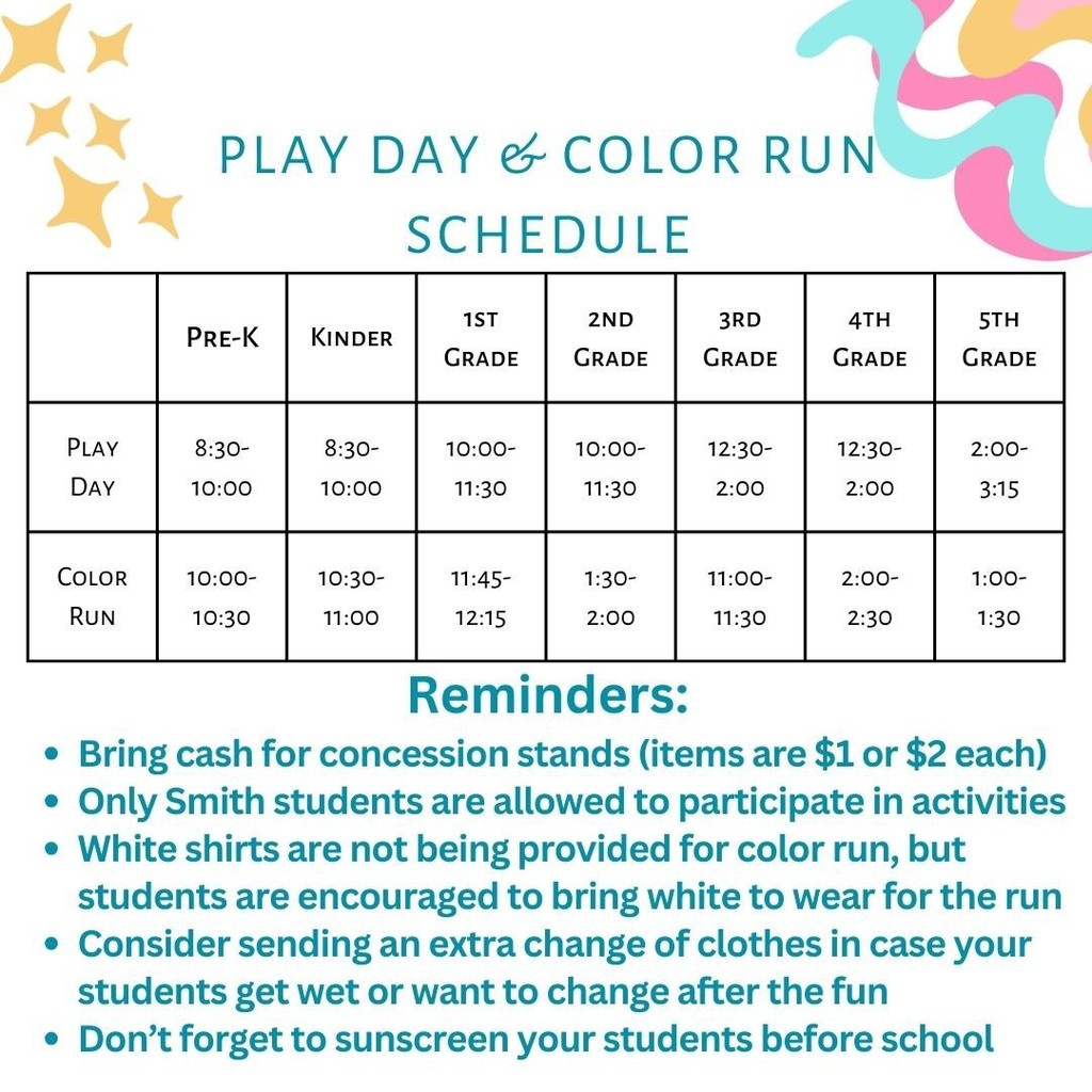 Play Day & Color Run