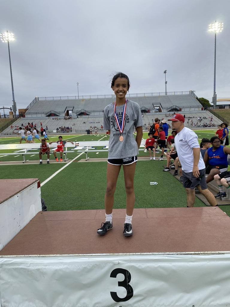 Cordelia 3rd place with medal