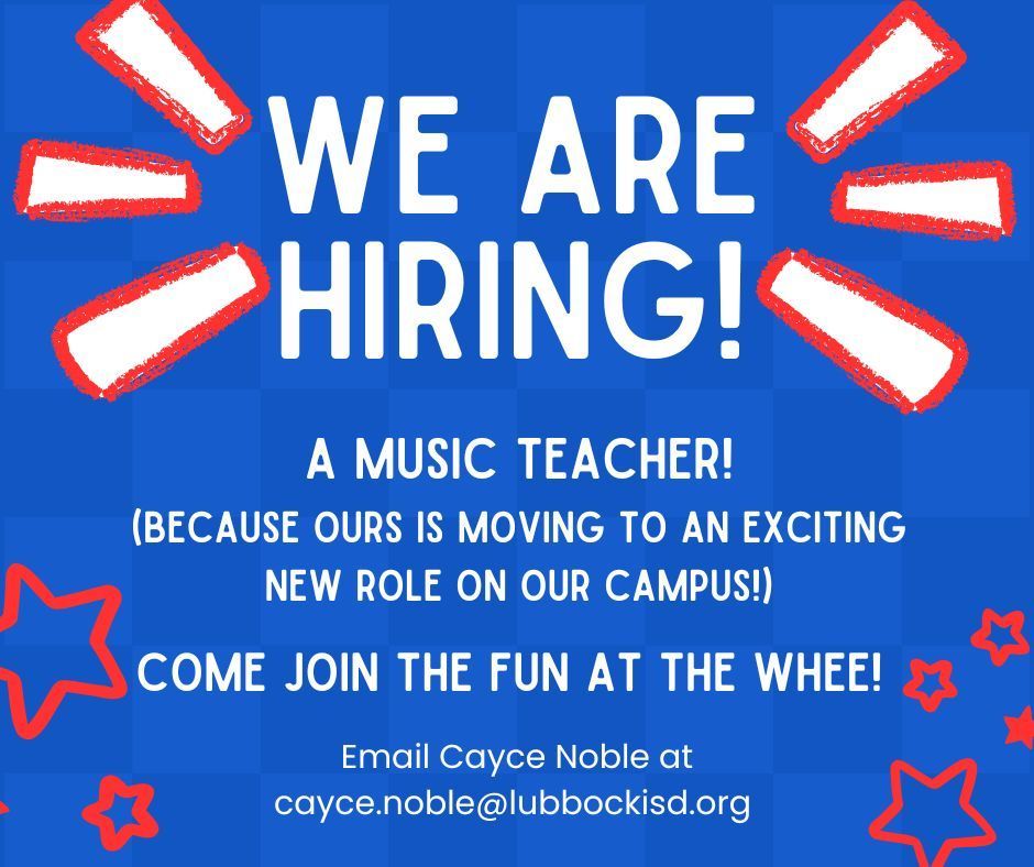 We are hiring!