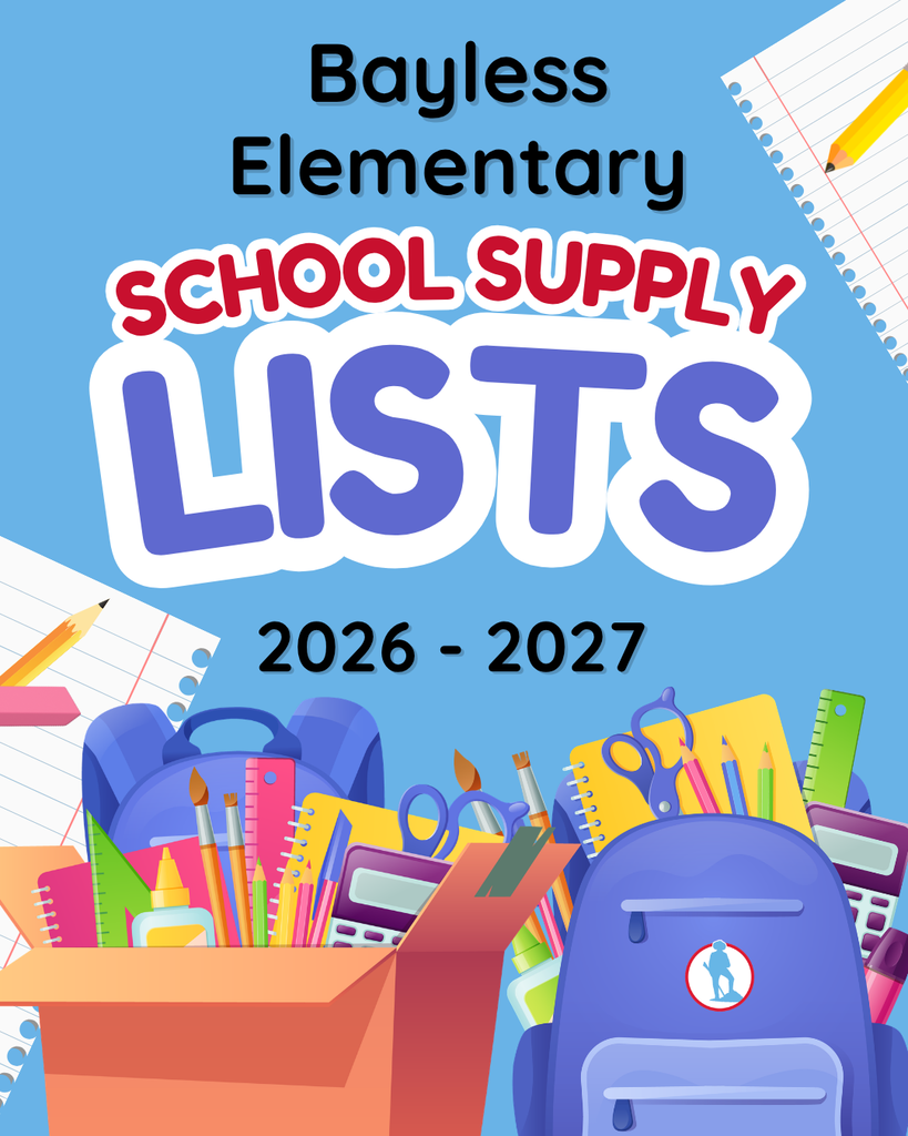 Bayless Elementary School Supply Lists 26-27