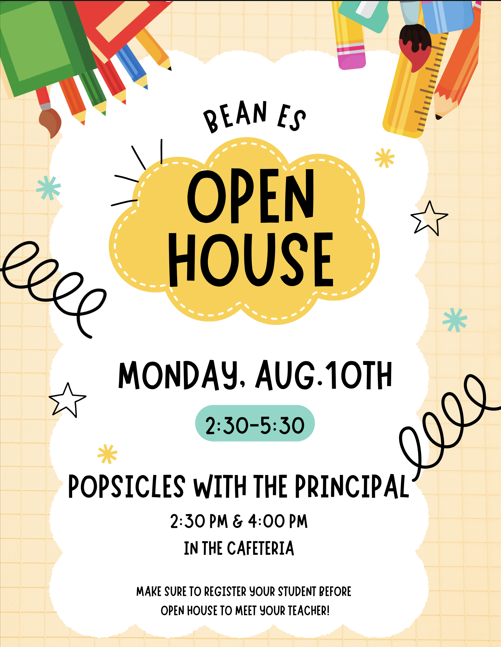 Open House Information