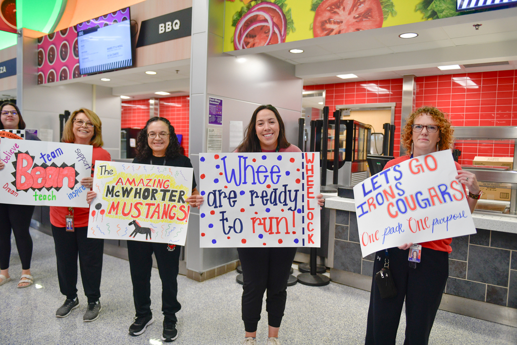 teachers welcoming
