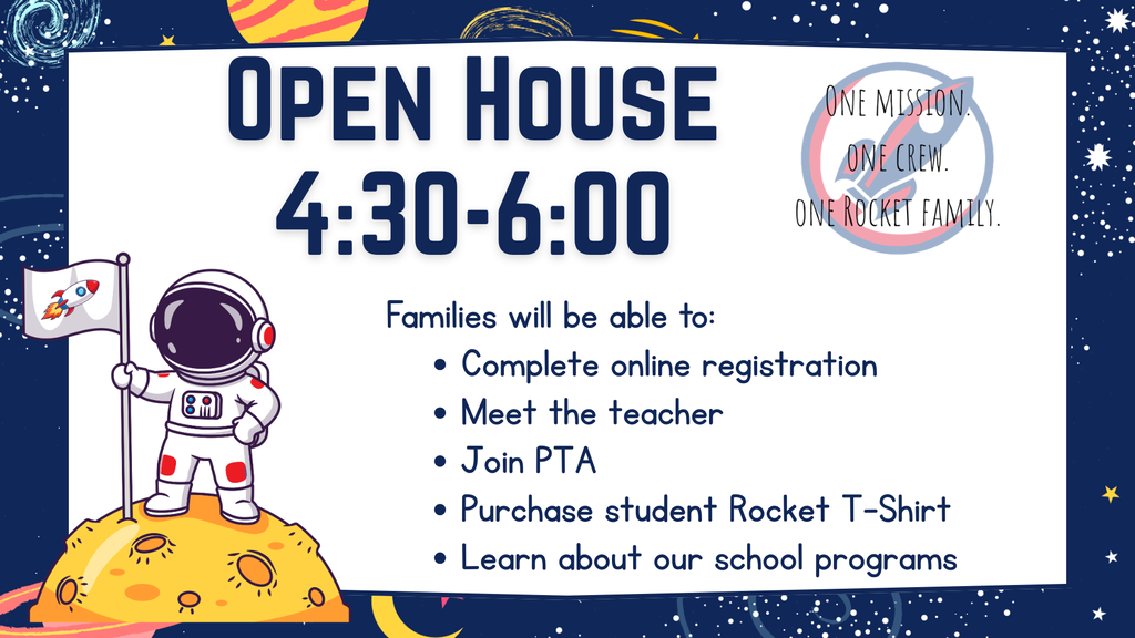 Open House 4:30-6:00