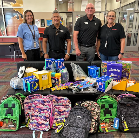 Pollard Ford School Supply Donation