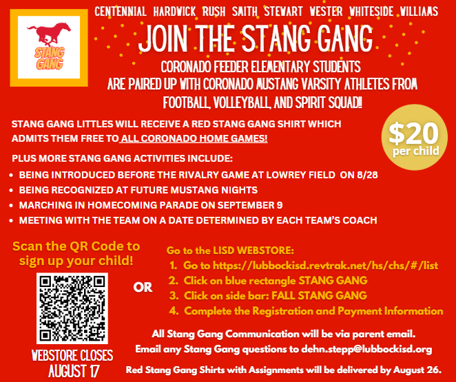 Join the Stang Gang